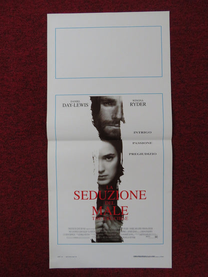 THE CRUCIBLE ITALIAN LOCANDINA POSTER DANIEL DAY - LEWIS WINONA RYDER 1997 Rendezvous Cinema Movie posters