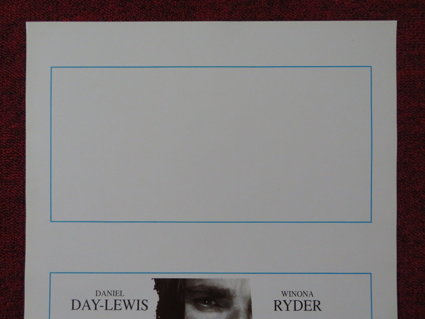 THE CRUCIBLE ITALIAN LOCANDINA POSTER DANIEL DAY - LEWIS WINONA RYDER 1997 Rendezvous Cinema Movie posters