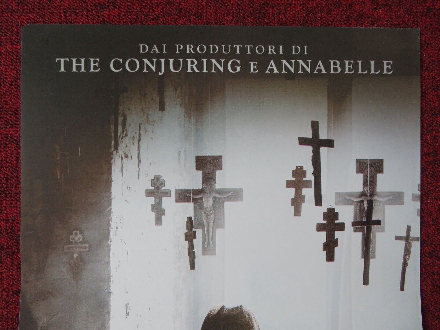 THE CRUCIFIXION ITALIAN LOCANDINA (26.5"x12.5") POSTER SOPHIE COOKSON 2017 Movie posters