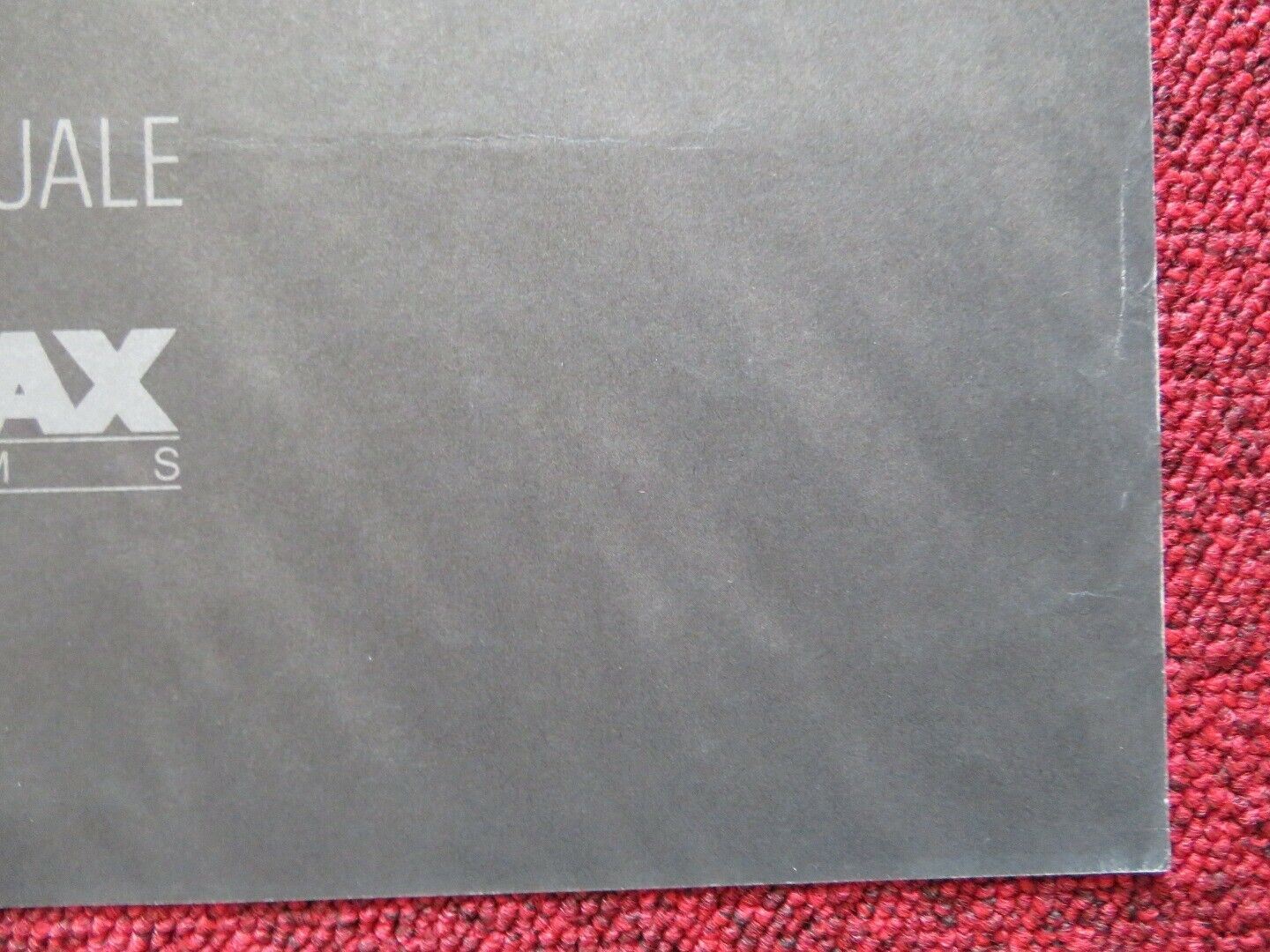 THE CRUDE OASIS US ONE SHEET ROLLED POSTER AARON SHIELDS JENNIFER TAYLOR 1995 Movie posters