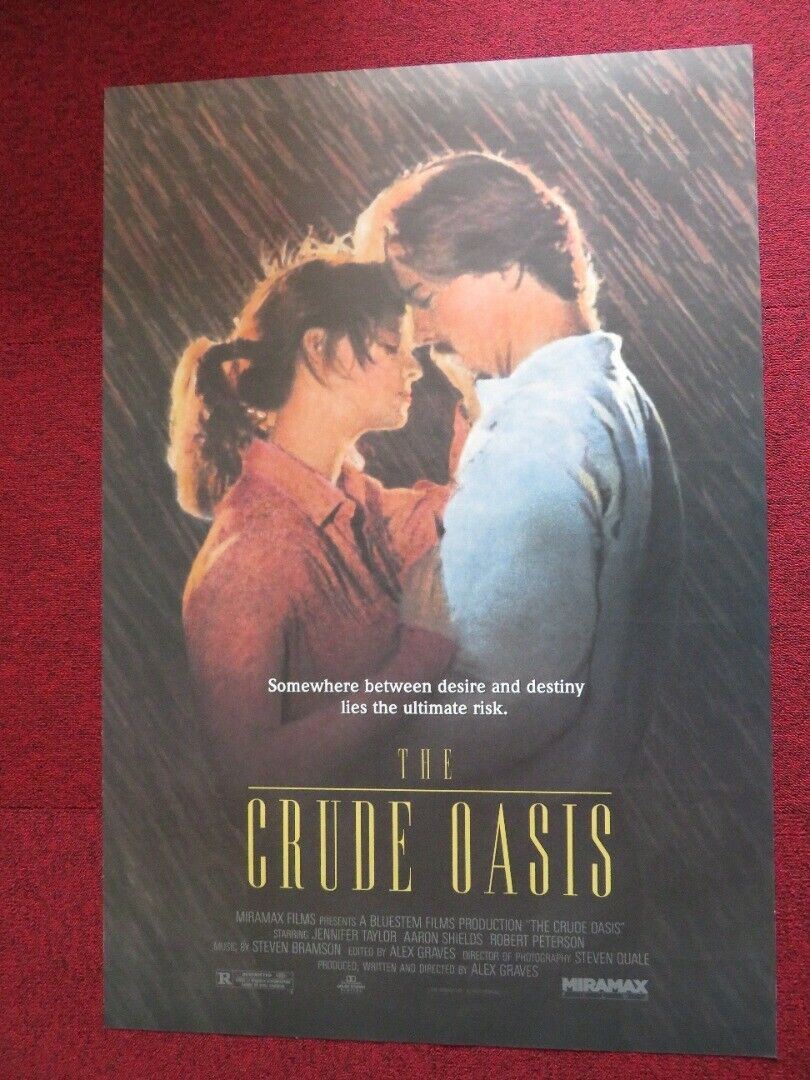 THE CRUDE OASIS US ONE SHEET ROLLED POSTER AARON SHIELDS JENNIFER TAYLOR 1995 Movie posters