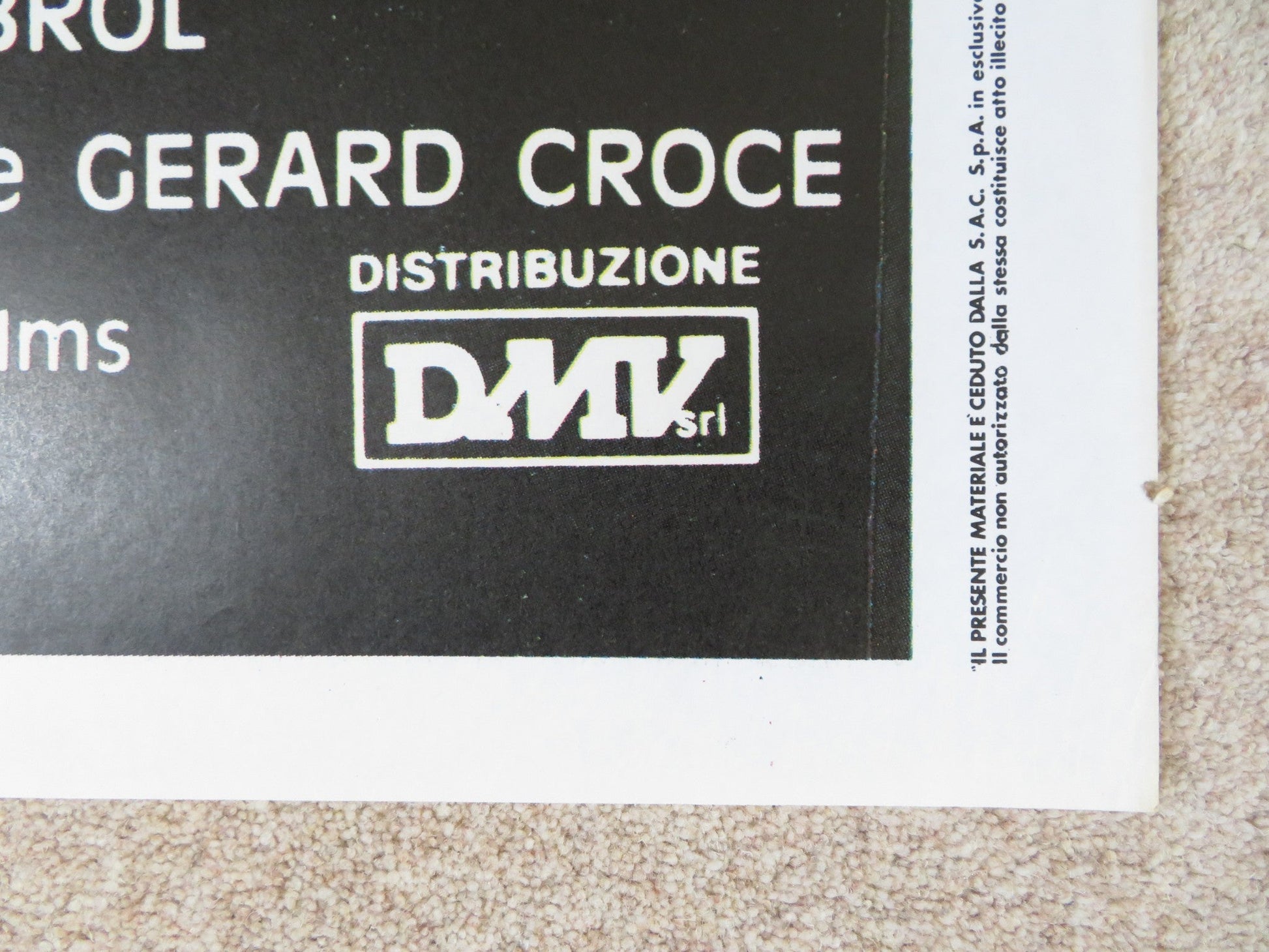 THE CRY OF THE OWL - b ITALIAN 2 FOGLIO POSTER CHRISTOPHE MALAVOY M. MAY 1987 Rendezvous Cinema Movie posters