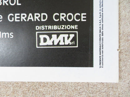 THE CRY OF THE OWL - b ITALIAN 2 FOGLIO POSTER CHRISTOPHE MALAVOY M. MAY 1987 Rendezvous Cinema Movie posters