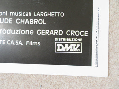 THE CRY OF THE OWL ITALIAN 2 FOGLIO POSTER CRISTOPHE MALAVOY MATHILDA MAY 1987 Rendezvous Cinema Movie posters