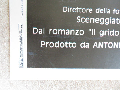 THE CRY OF THE OWL ITALIAN 2 FOGLIO POSTER CRISTOPHE MALAVOY MATHILDA MAY 1987 Rendezvous Cinema Movie posters