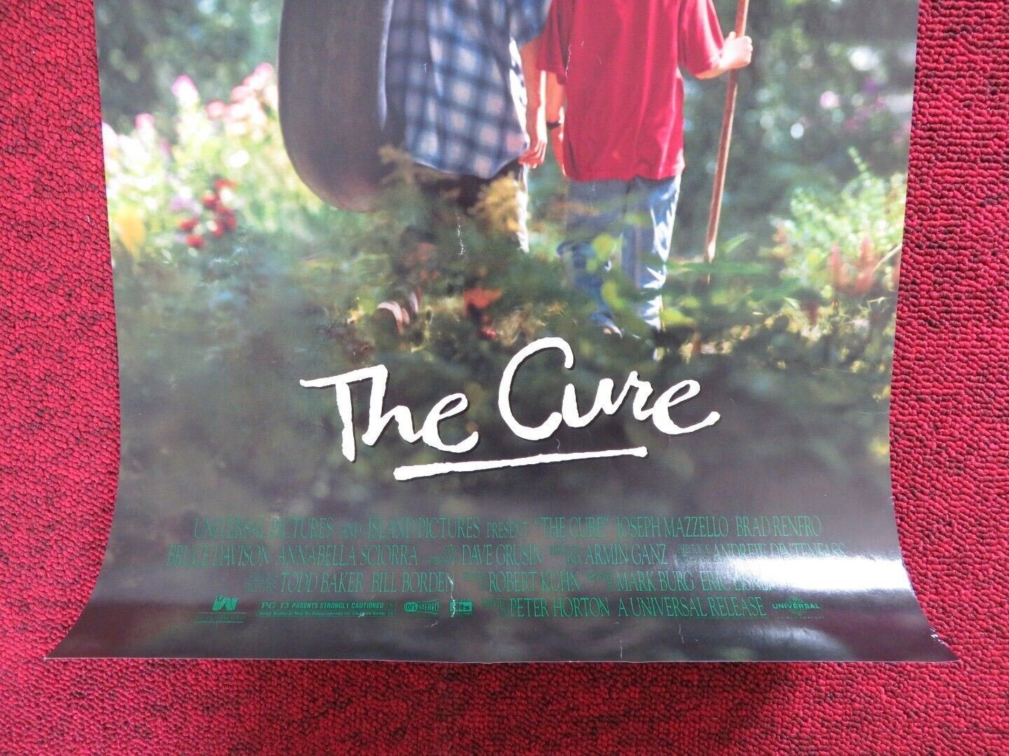 THE CURE U.S MINI (11" X 17") POSTER BRAD RENFRO AERYK EGAN 1995 - Rendezvous Cinema