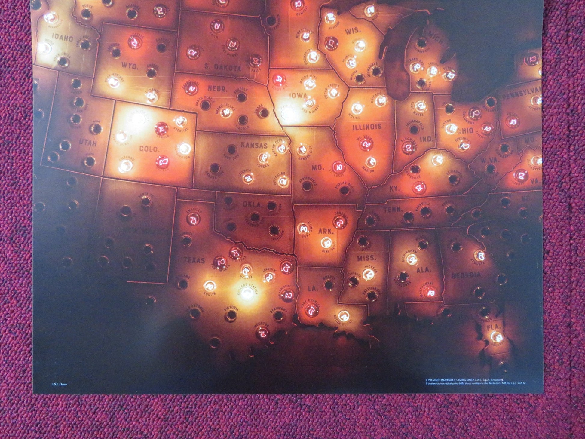 THE CURRENT WAR ITALIAN LOCANDINA POSTER BENEDICT CUMBERBATCH OLIVER POWELL 2017 Rendezvous Cinema Movie posters