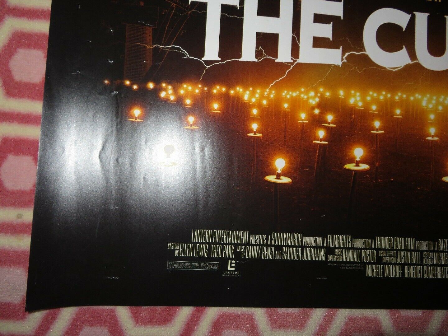 THE CURRENT WAR QUAD (30"x 40") ROLLED POSTER BENEDICT CUMBERBATCH TOM HOLLAND Movie posters