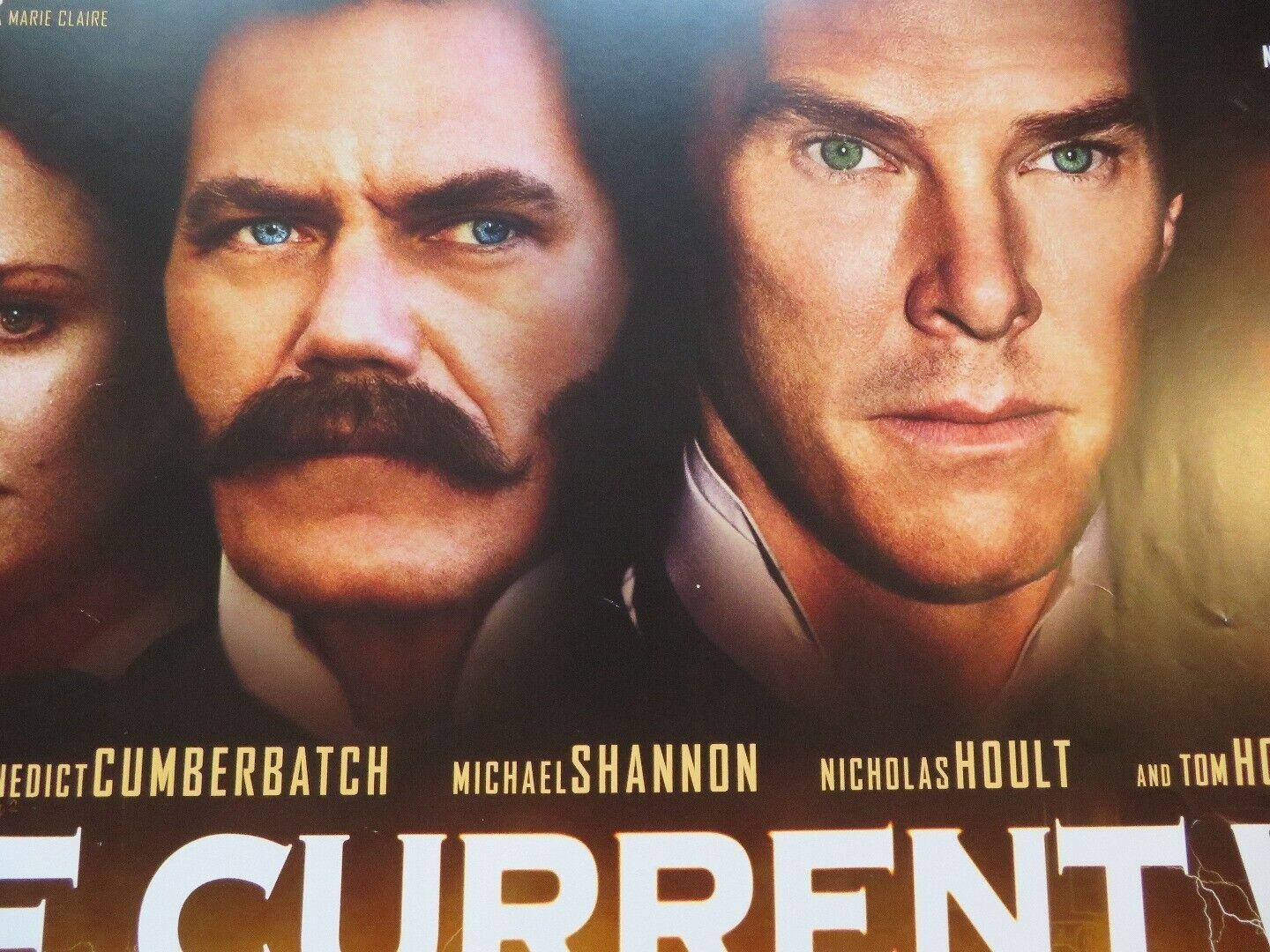 THE CURRENT WAR QUAD (30"x 40") ROLLED POSTER BENEDICT CUMBERBATCH TOM HOLLAND Movie posters