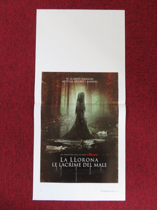 THE CURSE OF LA LLORONA ITALIAN LOCANDINA (27.5"x13") POSTER L CARDELLINI 2019 Movie posters
