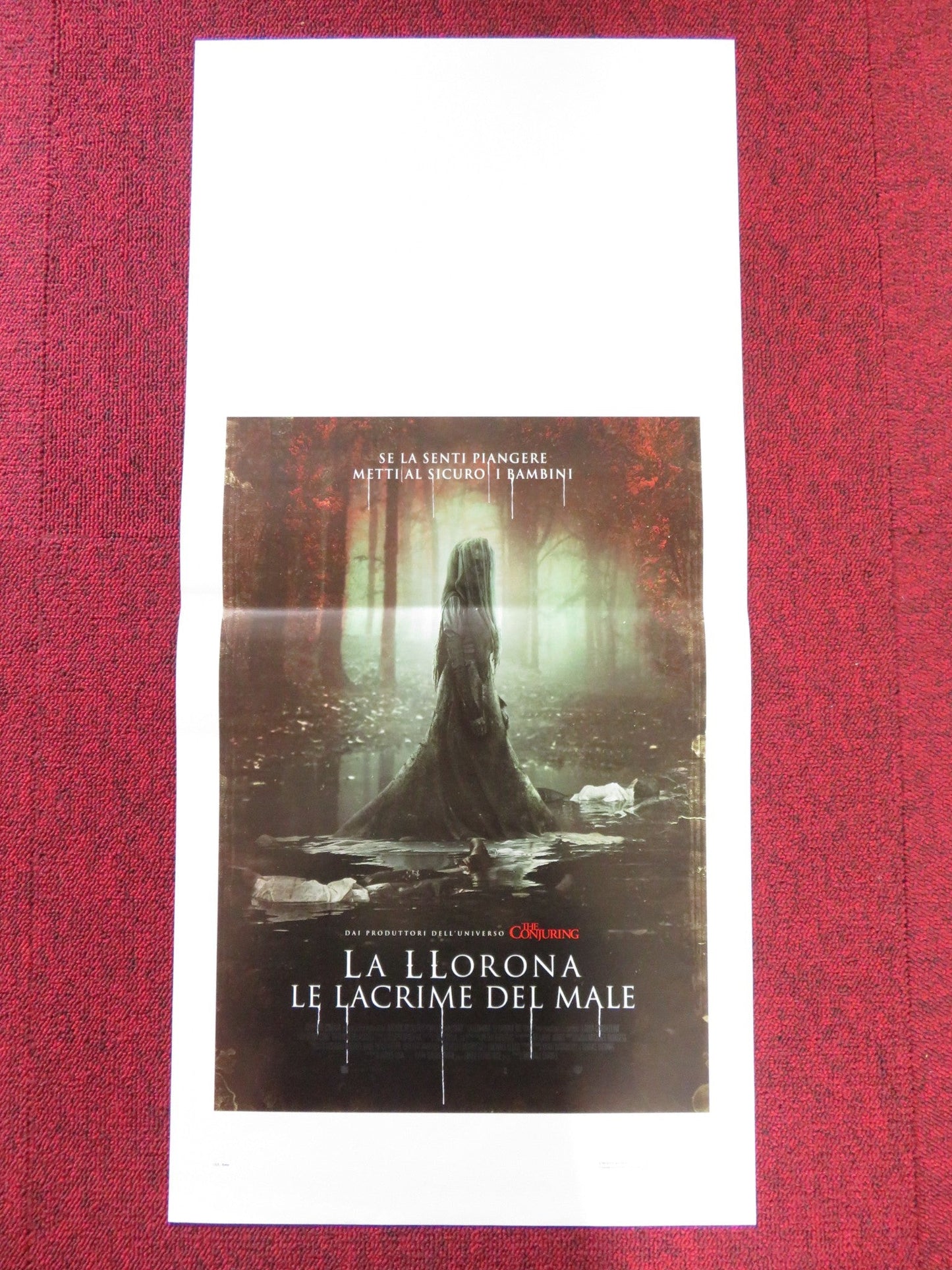 THE CURSE OF LA LLORONA ITALIAN LOCANDINA POSTER LINDA CARDELLINI 2019 Rendezvous Cinema Movie posters