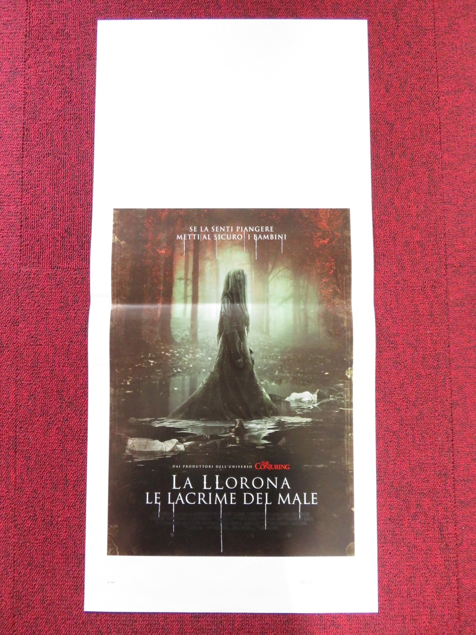 THE CURSE OF LA LLORONA ITALIAN LOCANDINA POSTER LINDA CARDELLINI 2019 Rendezvous Cinema Movie posters