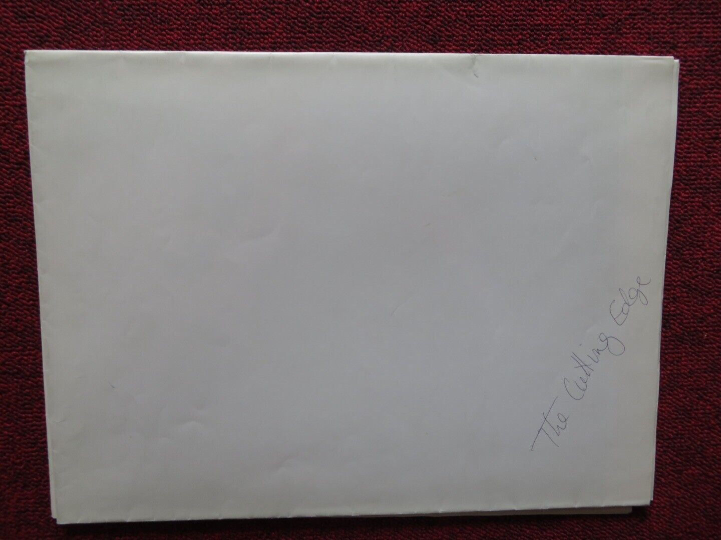 THE CUTTING EDGE FOLDED US ONE SHEET POSTER D.B. SWEENEY MOIRA KELLY 1992 Movie posters