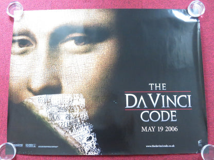 THE DA VINCI CODE UK QUAD (30"x 40") ROLLED POSTER TOM HANKS AUDREY TAUTOU 2006 Rendezvous Cinema Movie posters
