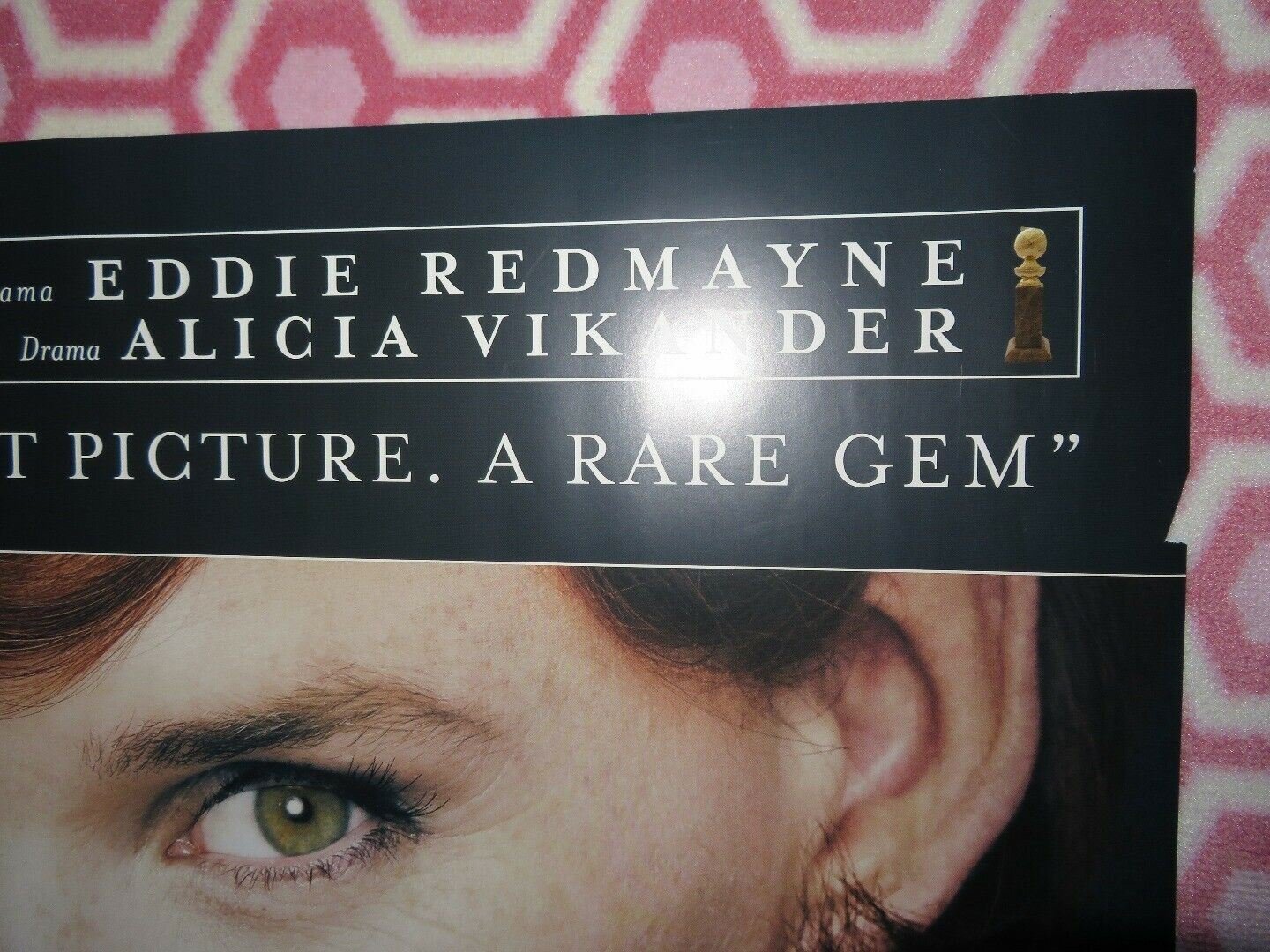 THE DANISH GIRL QUAD (30"x 40") ROLLED POSTER TOM HOPPER EDDIE REDMAYNE 2015 Movie posters