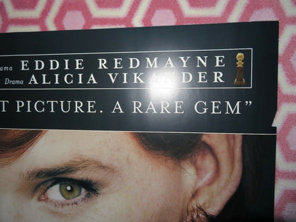 THE DANISH GIRL QUAD (30"x 40") ROLLED POSTER TOM HOPPER EDDIE REDMAYNE 2015 Movie posters