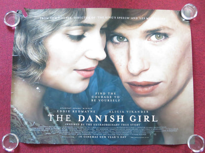 THE DANISH GIRL UK QUAD (30"x 40") ROLLED POSTER EDDIE REDMAYNE 2015 Rendezvous Cinema Movie posters