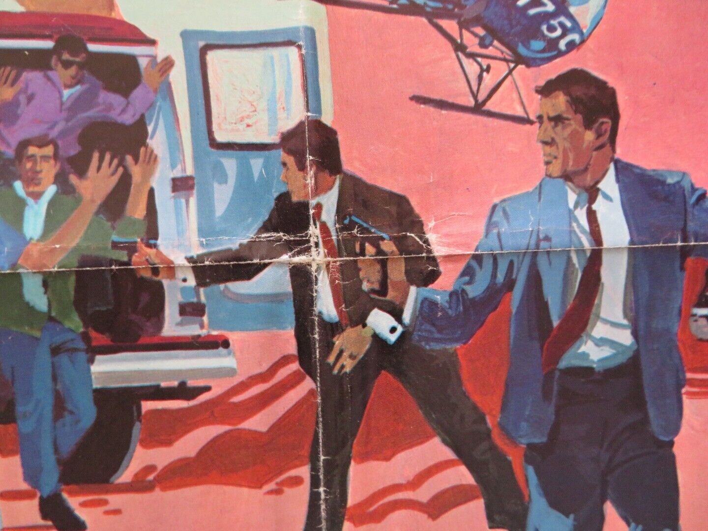 THE DARING DOBERMANS FOLDED US ONE SHEET POSTER DAVID MOSES 1973 - Rendezvous Cinema