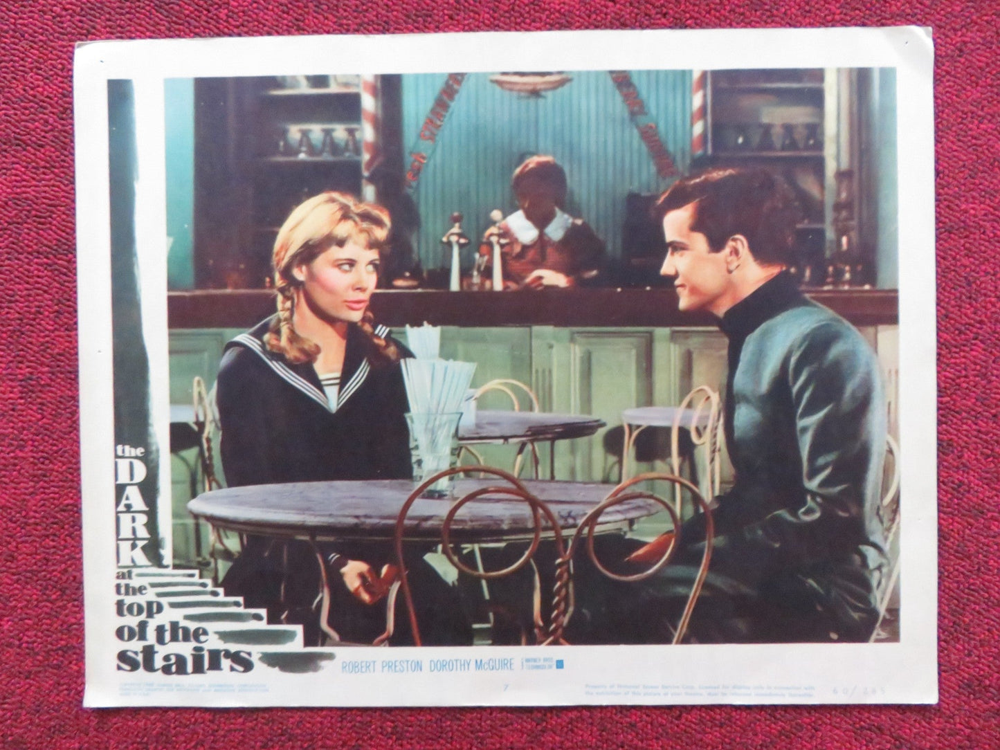 THE DARK AT THE TOP OF THE STAIRS US LOBBY CARD FULL SET ROBERT PRESTON 1960 Rendezvous Cinema Movie posters