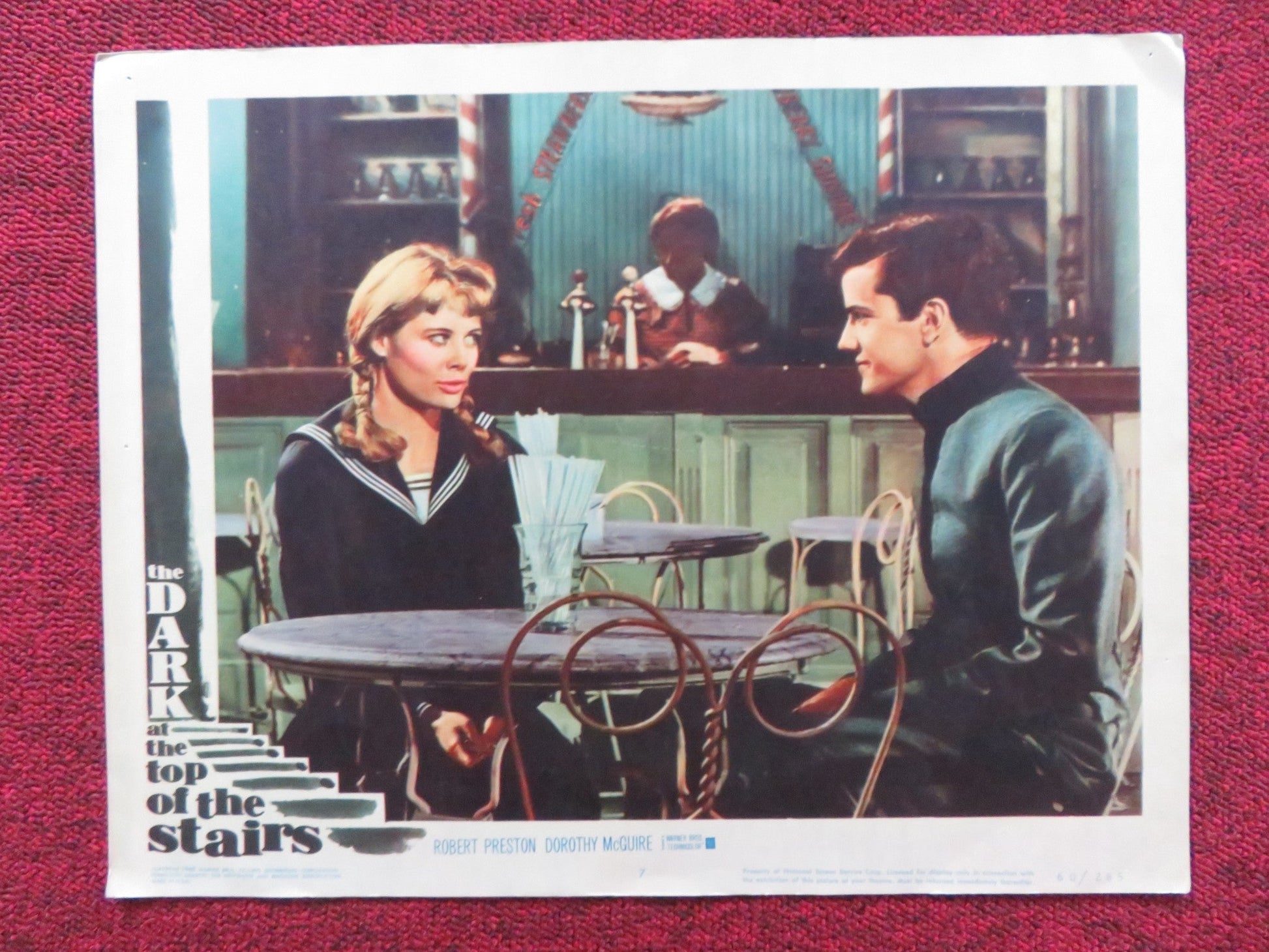 THE DARK AT THE TOP OF THE STAIRS US LOBBY CARD FULL SET ROBERT PRESTON 1960 Rendezvous Cinema Movie posters