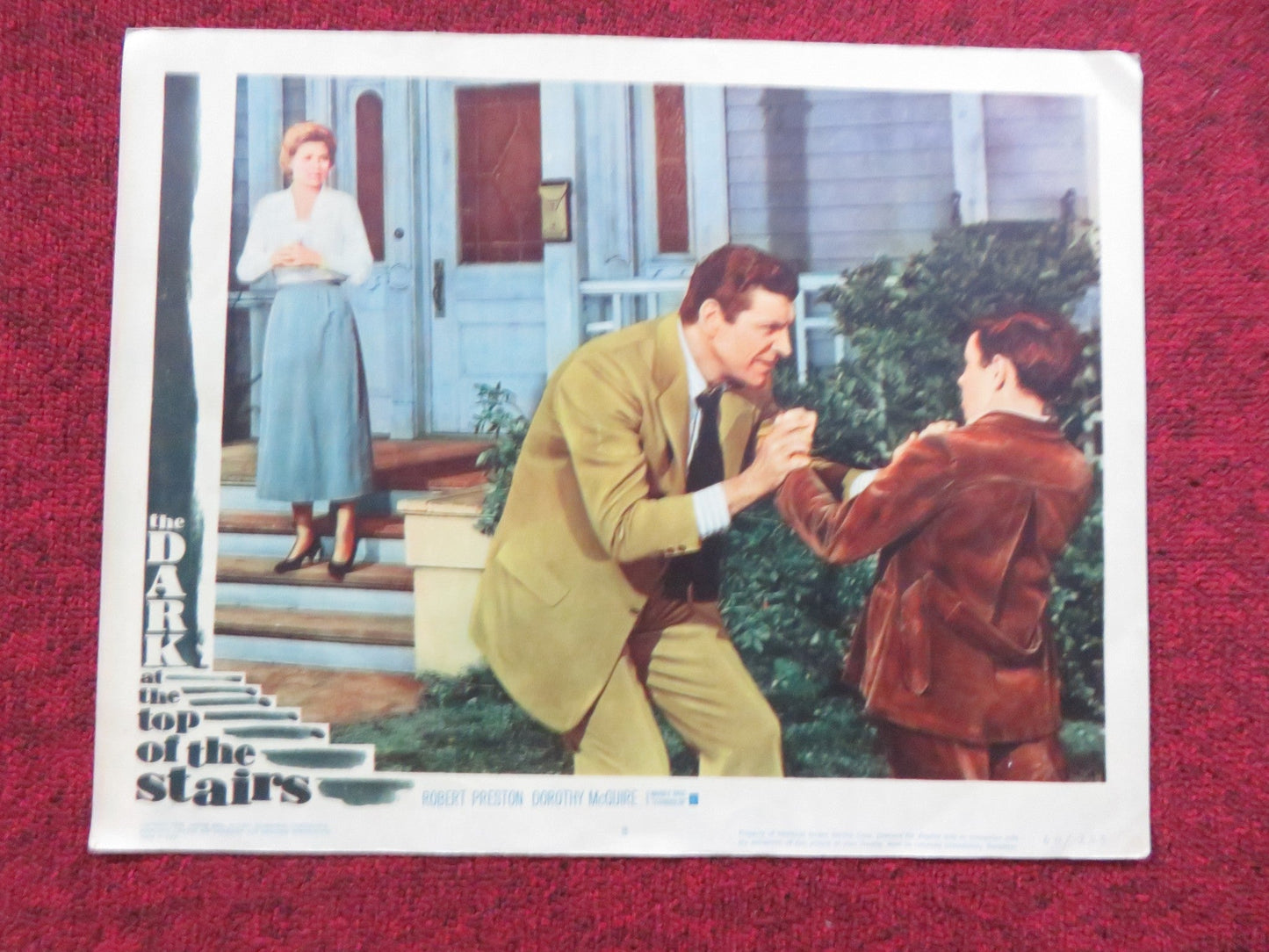 THE DARK AT THE TOP OF THE STAIRS US LOBBY CARD FULL SET ROBERT PRESTON 1960 Rendezvous Cinema Movie posters