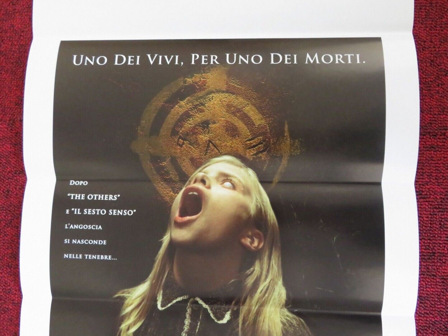 THE DARK ITALIAN LOCANDINA (27.5"x13") POSTER MARIA BELLO SEAN BEAN 2005 - Rendezvous Cinema