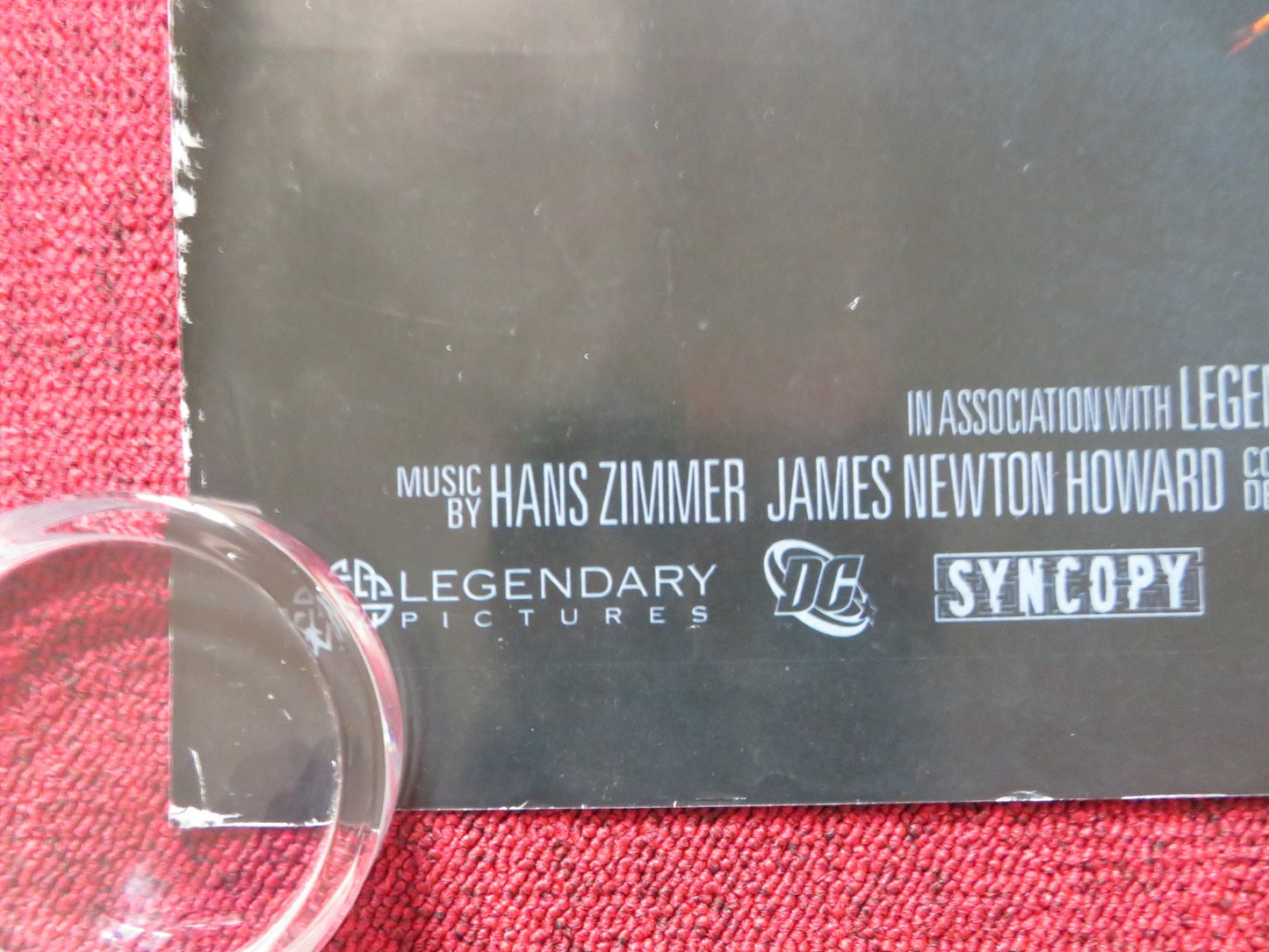 THE DARK KNIGHT - B UK QUAD (30"x 40") ROLLED POSTER CHRISTIAN BALE LEDGER 2008 Rendezvous Cinema Movie posters