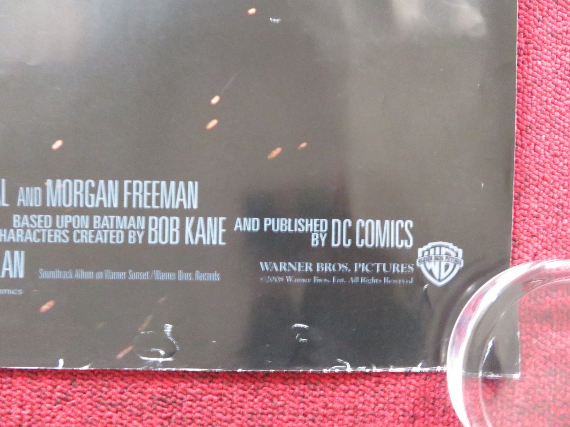 THE DARK KNIGHT - B UK QUAD (30"x 40") ROLLED POSTER CHRISTIAN BALE LEDGER 2008 Rendezvous Cinema Movie posters