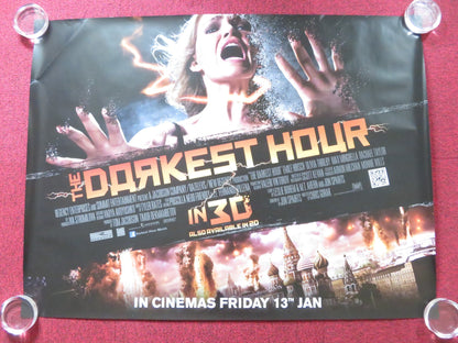 THE DARKEST HOUR UK QUAD (30"x 40") ROLLED POSTER EMILE HIRSCH O. THIRLBY 2011 Rendezvous Cinema Movie posters