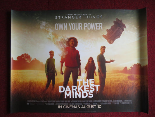 THE DARKEST MINDS UK QUAD (30"x 40") ROLLED POSTER MANDY MOORE A. STENBERG 2018 Rendezvous Cinema Movie posters