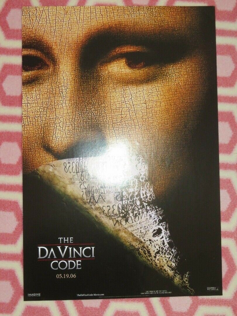 THE DAVINCI CODE US MINI (11.5"x 17") POSTER TOM HANKS DAN BROWN 2006 Movie posters