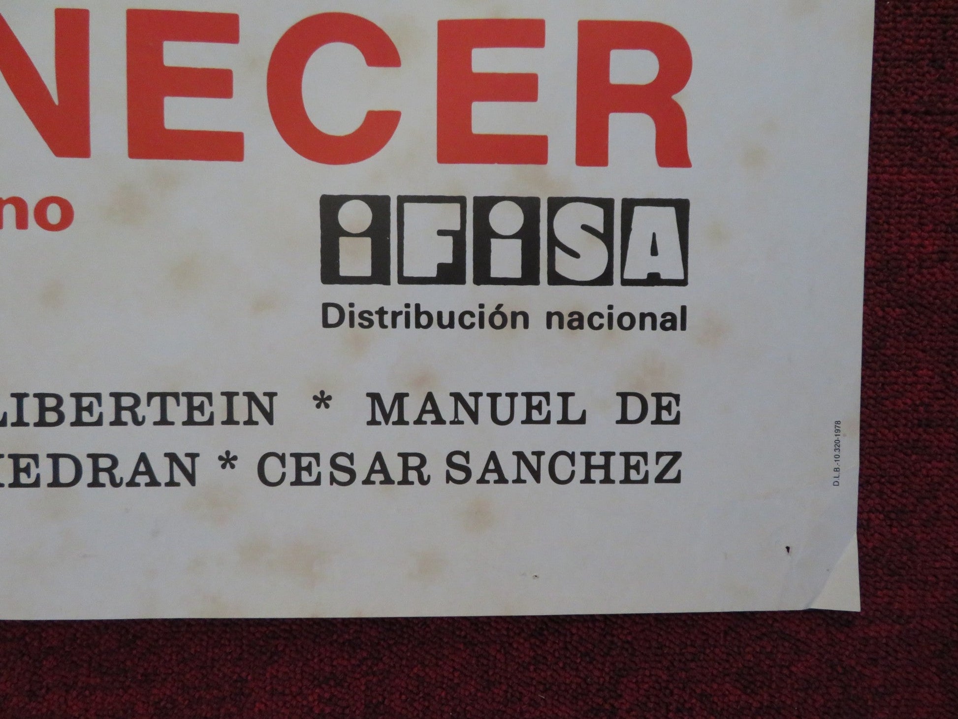 THE DAWN RAPISTS SPANISH POSTER MIREIA ROS LINDA LAY 1978 Rendezvous Cinema Movie posters