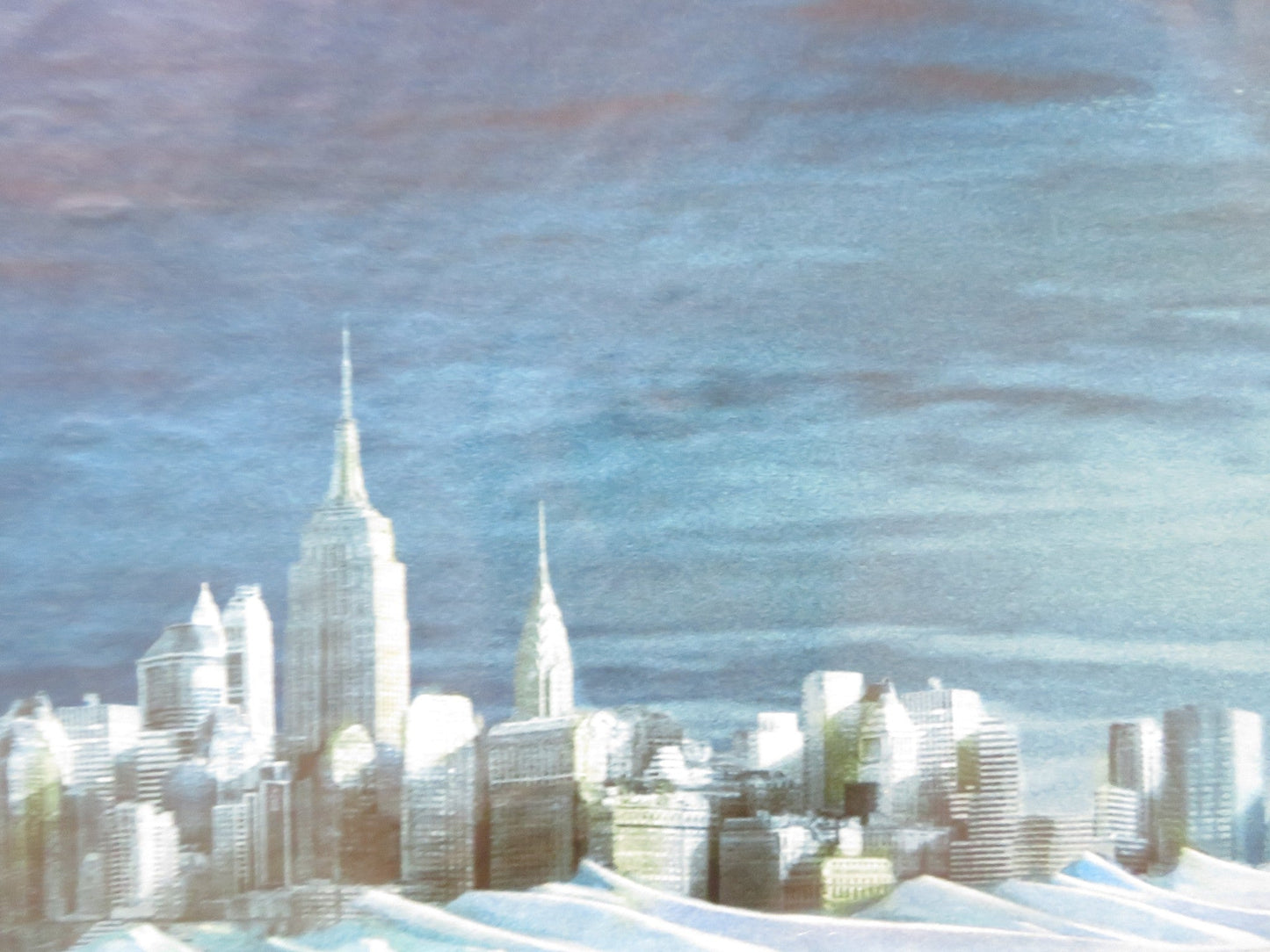 THE DAY AFTER TOMORROW UK QUAD ROLLED POSTER DENNIS QUAD JAKE GYLLENHAAL 2004 Rendezvous Cinema Movie posters