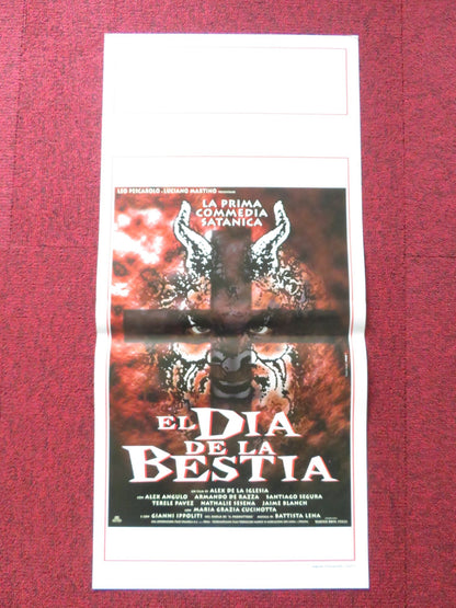 THE DAY OF THE BEAST ITALIAN LOCANDINA POSTER ALEX ANGULO ARMANDO DE RAZZA 1995 Rendezvous Cinema Movie posters