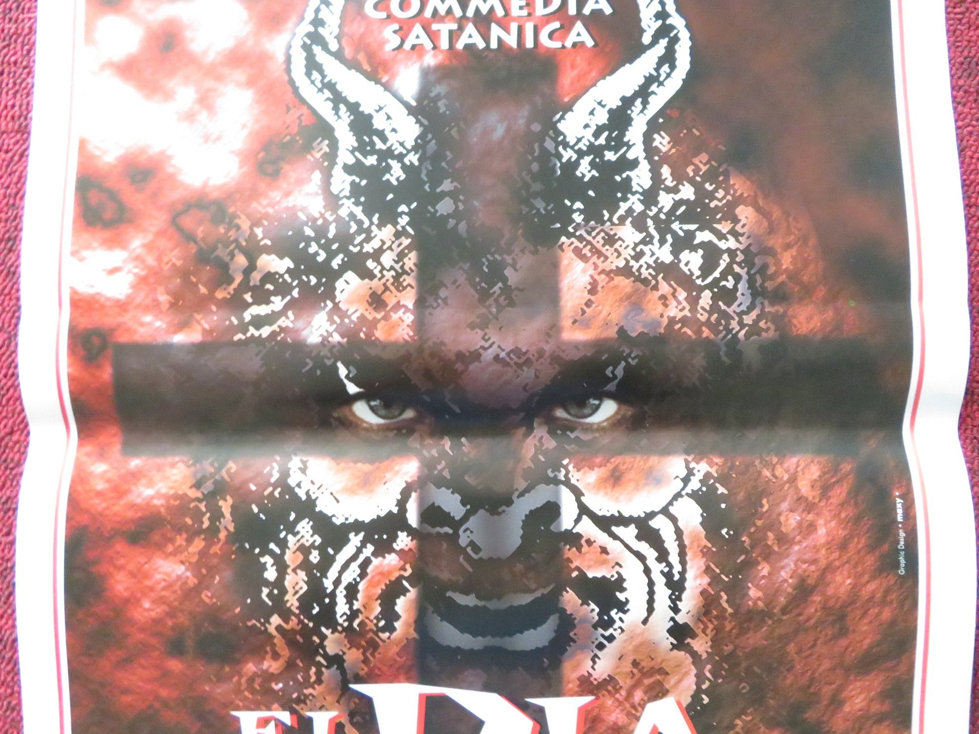 THE DAY OF THE BEAST ITALIAN LOCANDINA POSTER ALEX ANGULO ARMANDO DE RAZZA 1995 Rendezvous Cinema Movie posters