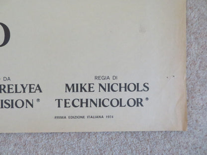 THE DAY OF THE DOLPHIN ITALIAN 2 FOGLIO POSTER GEORGE C. SCOTT 1973 Rendezvous Cinema Movie posters