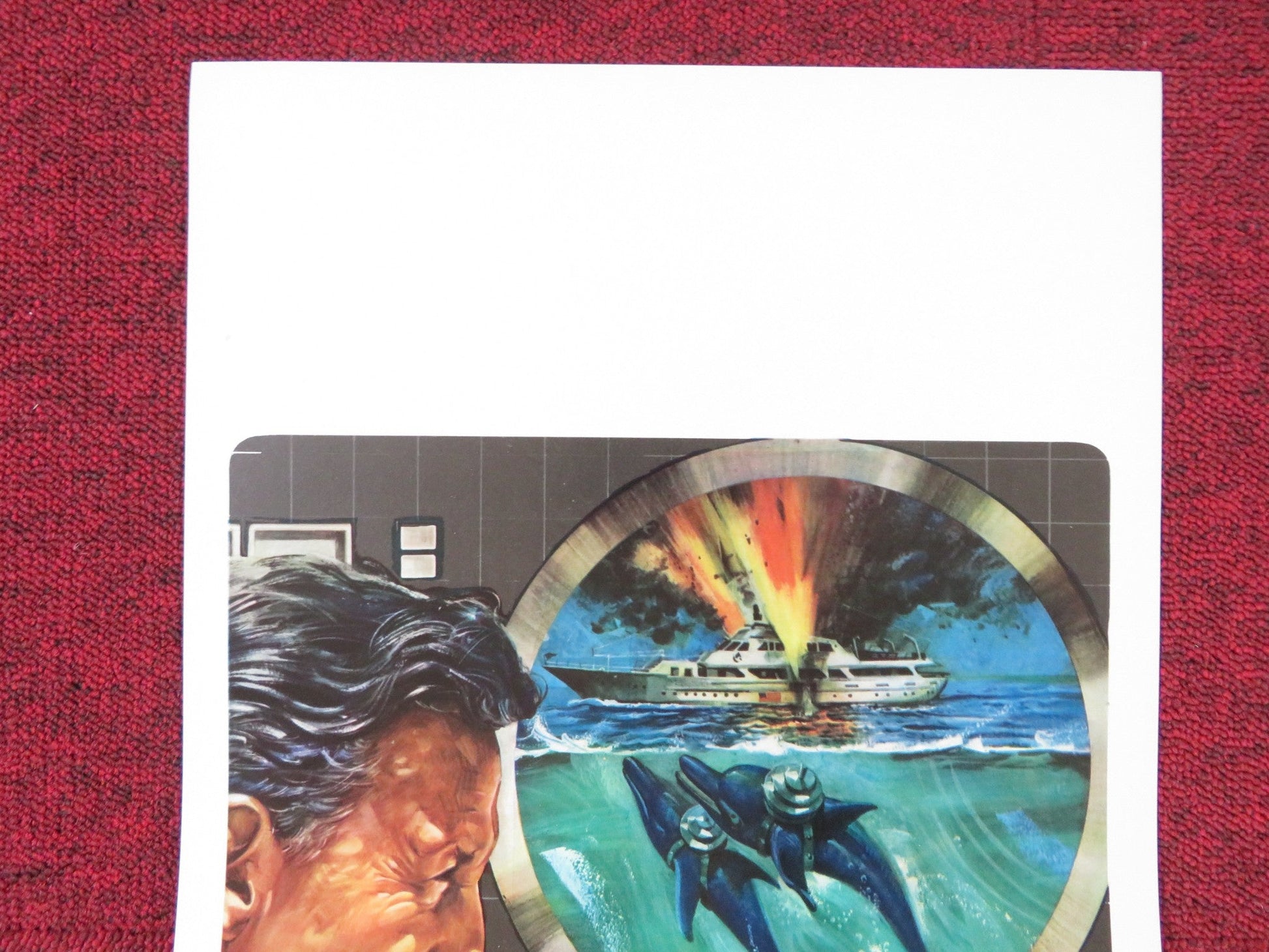 THE DAY OF THE DOLPHIN ITALIAN LOCANDINA POSTER GEORGE C. SCOTT 1974 Rendezvous Cinema Movie posters