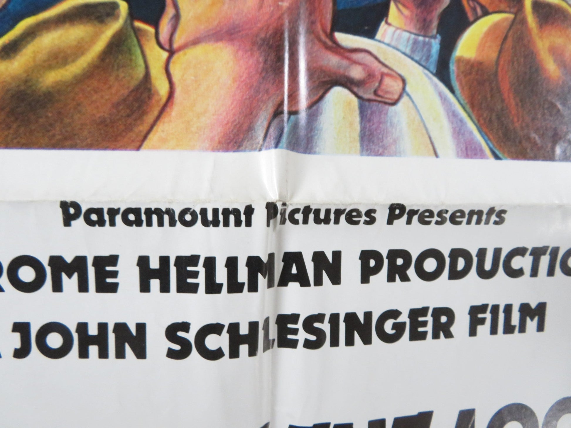 THE DAY OF THE LOCUST FOLDED US ONE SHEET POSTER DONALD SUTHERLAND K. BLACK 1975 Rendezvous Cinema Movie posters