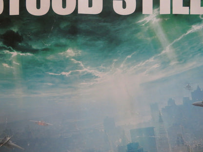 THE DAY THE EARTH STOOD STILL UK QUAD (30"x 40") ROLLED POSTER KEANU REEVES 2008 Rendezvous Cinema Movie posters