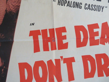 THE DEAD DON'T DREAM US ONE SHEET POSTER ANDY CLYDE RAND BROOKS 1947 Movie posters