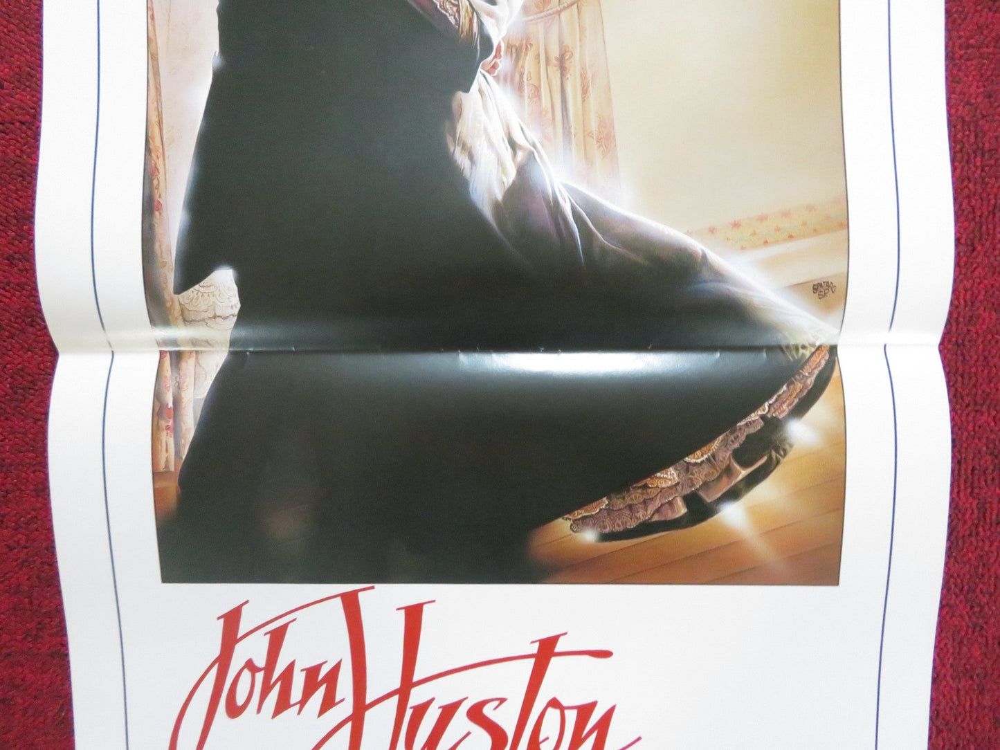 THE DEAD ITALIAN LOCANDINA POSTER ANJELICA HUSTON DONAL MCCANN 1987 Rendezvous Cinema Movie posters