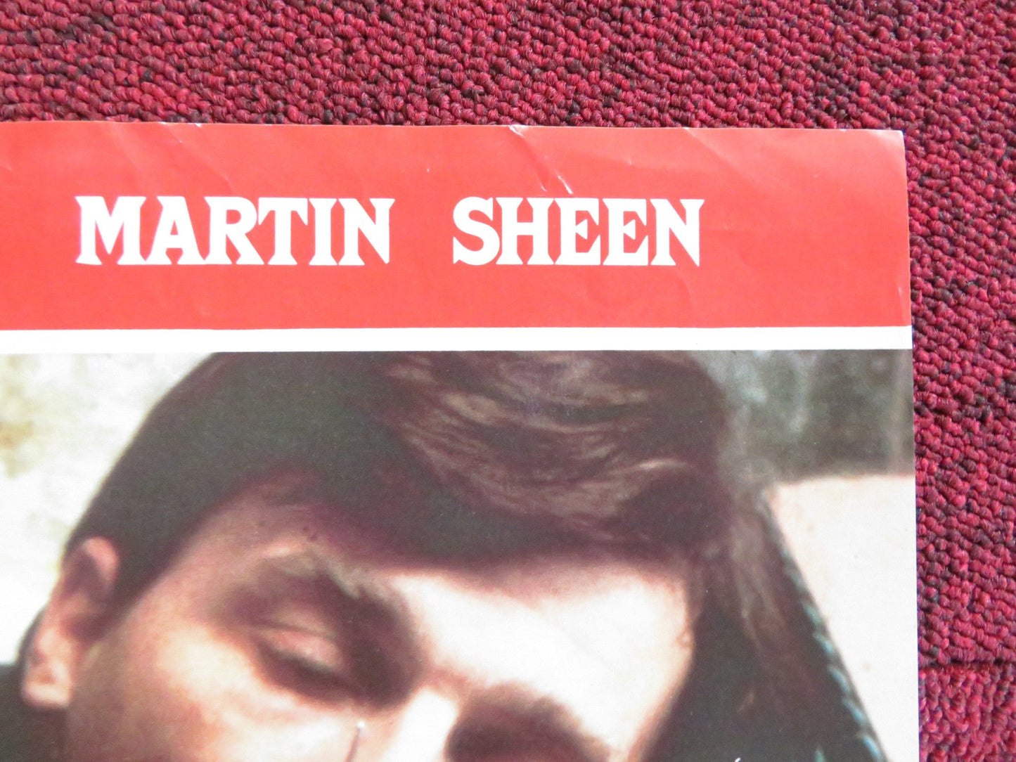 THE DEAD ZONE - B ITALIAN FOTOBUSTA POSTER KING CRONENBERG WALKEN SHEEN 1983 Rendezvous Cinema Movie posters