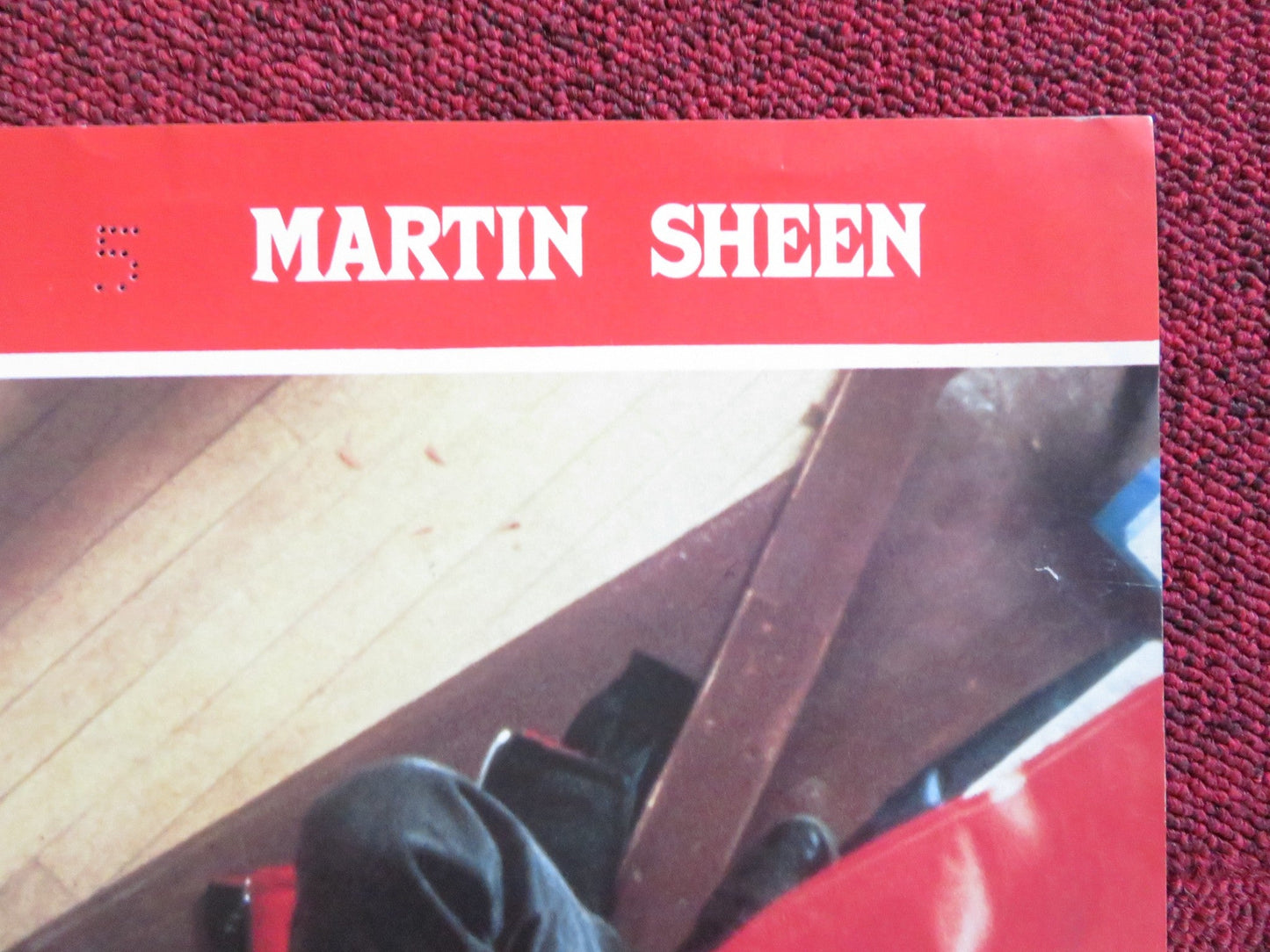 THE DEAD ZONE - C ITALIAN FOTOBUSTA POSTER KING CRONENBERG WALKEN SHEEN 1983 Rendezvous Cinema Movie posters