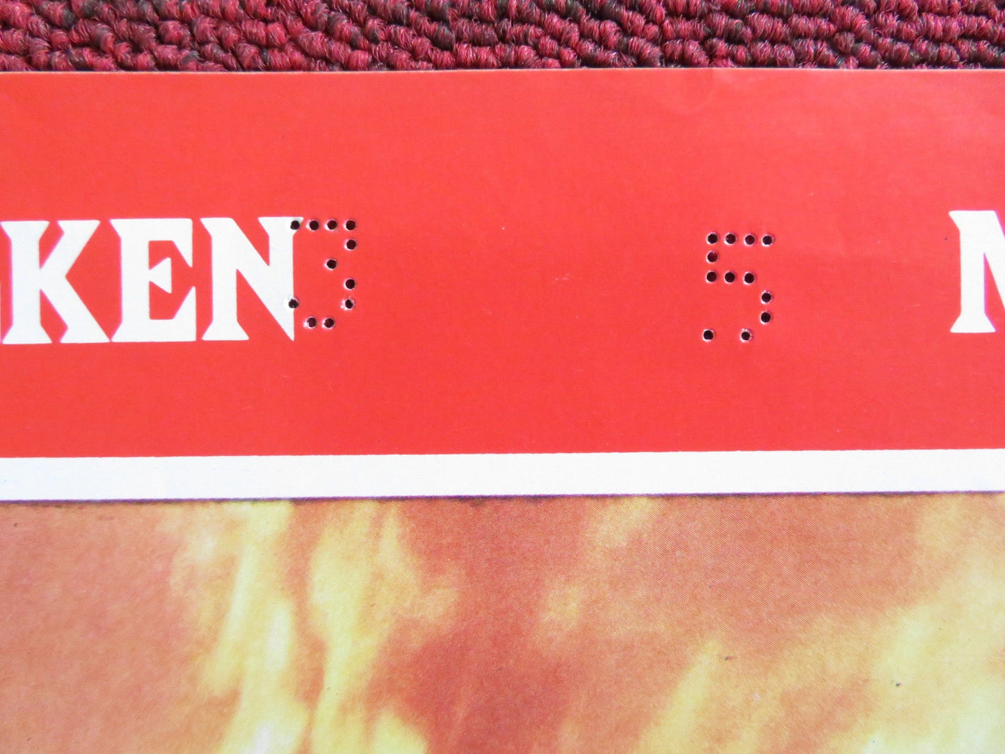 THE DEAD ZONE - D ITALIAN FOTOBUSTA POSTER KING CRONENBERG WALKEN SHEEN 1983 Rendezvous Cinema Movie posters