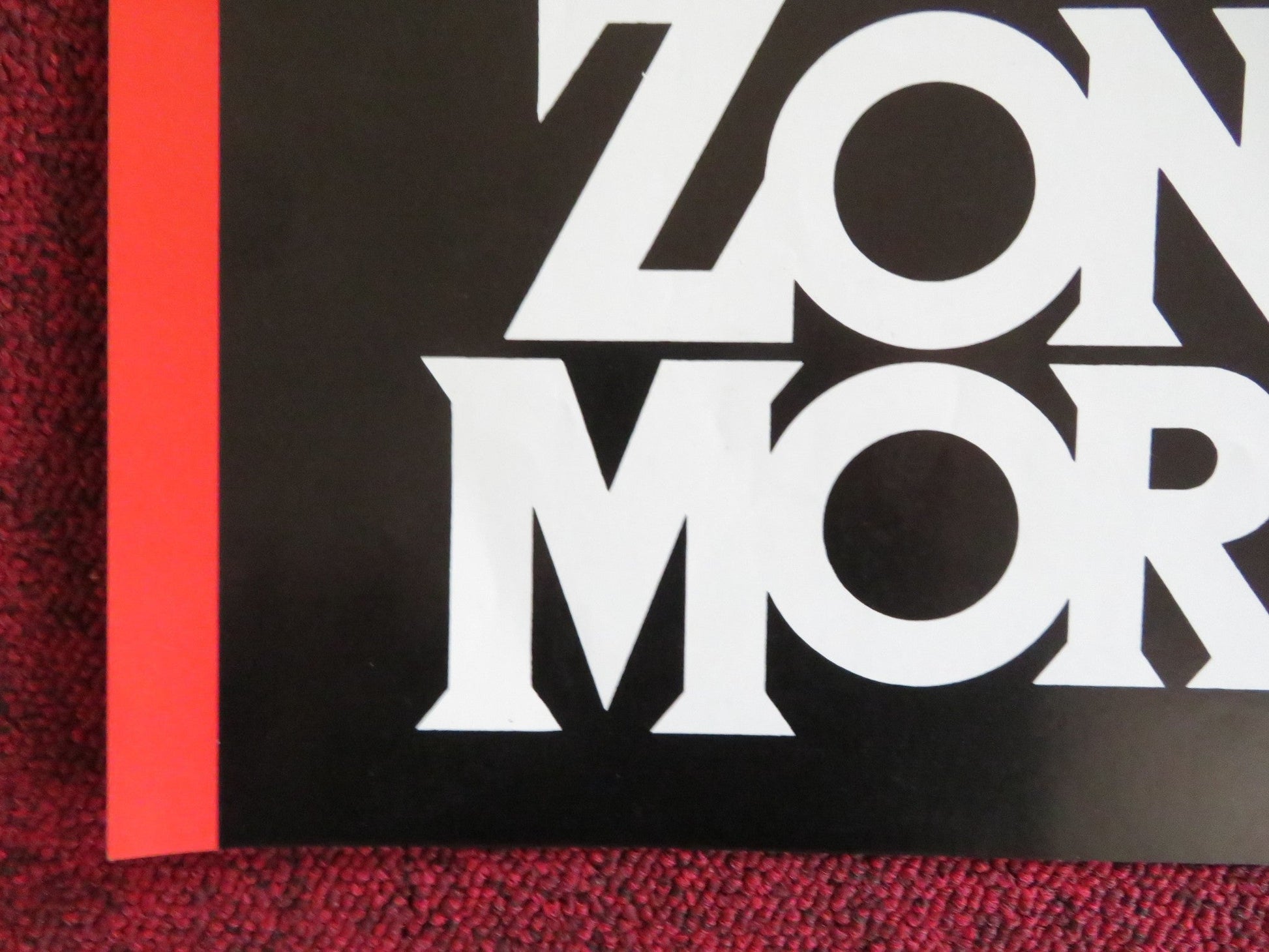 THE DEAD ZONE - D ITALIAN FOTOBUSTA POSTER KING CRONENBERG WALKEN SHEEN 1983 Rendezvous Cinema Movie posters