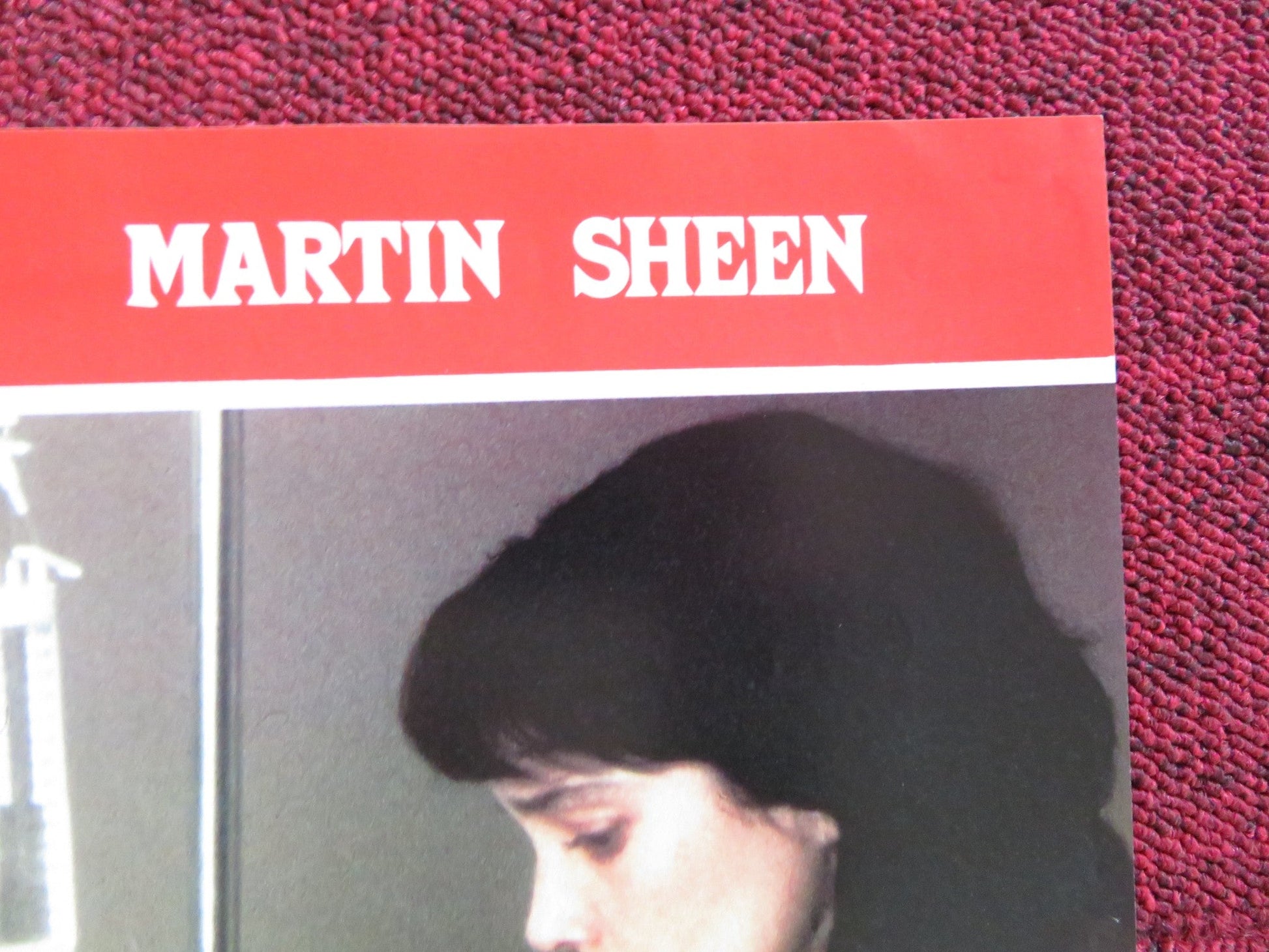 THE DEAD ZONE - F ITALIAN FOTOBUSTA POSTER KING CRONENBERG WALKEN SHEEN 1983 Rendezvous Cinema Movie posters