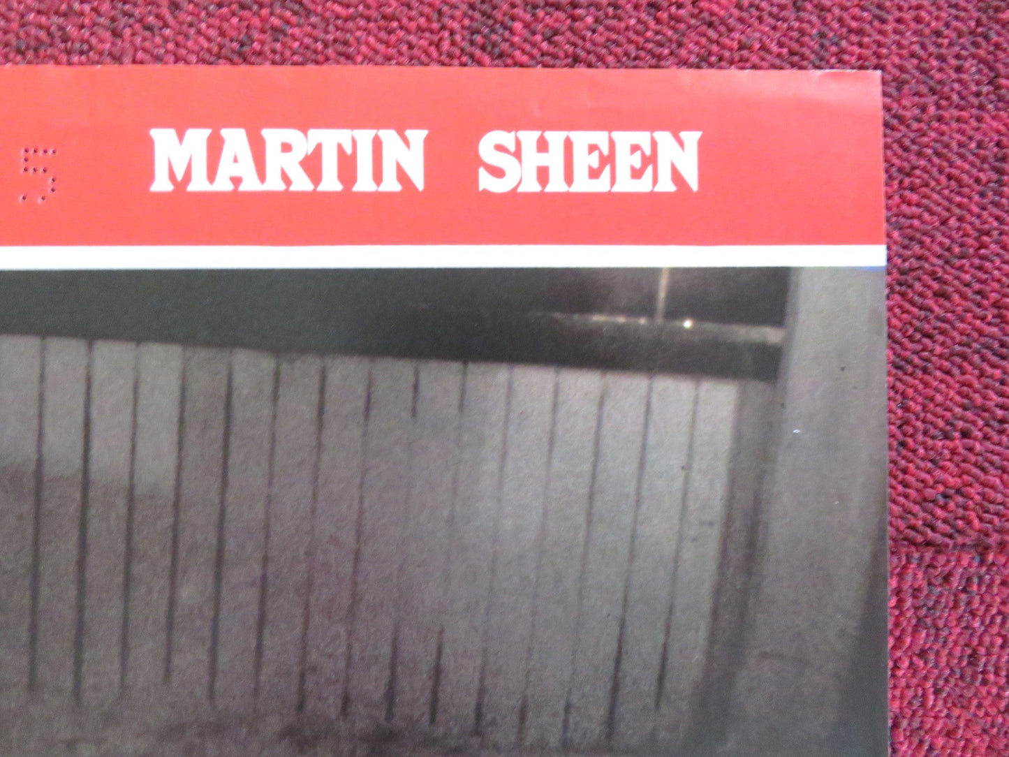 THE DEAD ZONE - H ITALIAN FOTOBUSTA POSTER KING CRONENBERG WALKEN SHEEN 1983 Rendezvous Cinema Movie posters