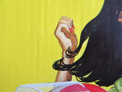 THE DEADLY ANGELS US TRI FOLDED ONE SHEET ROLLED POSTER TONY LIU D.EVELYNE 1977 Rendezvous Cinema Movie posters