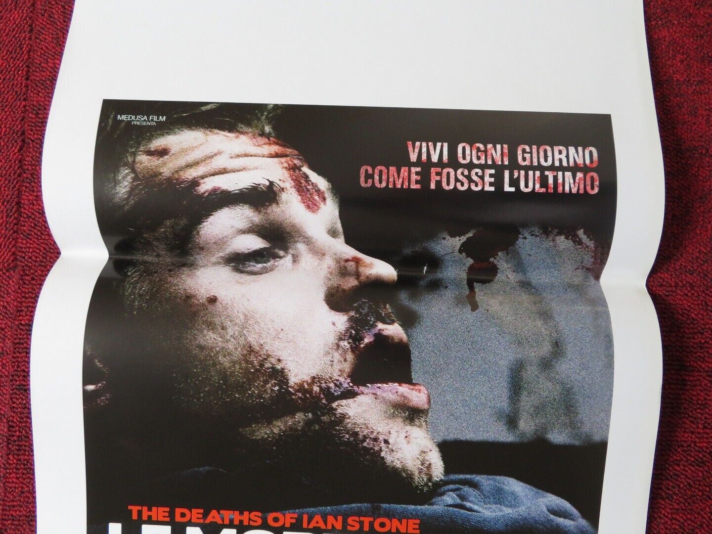 THE DEATHS OF IAN STONE ITALIAN LOCANDINA (27.5"x13") POSTER MIKE VOGEL 2007 - Rendezvous Cinema