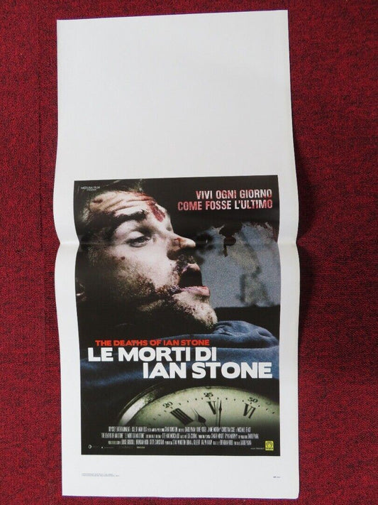THE DEATHS OF IAN STONE ITALIAN LOCANDINA (27.5"x13") POSTER MIKE VOGEL 2007 - Rendezvous Cinema